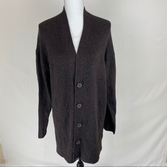 Something Navy Cozy V-Neck Cardigan - Picture 3 of 7